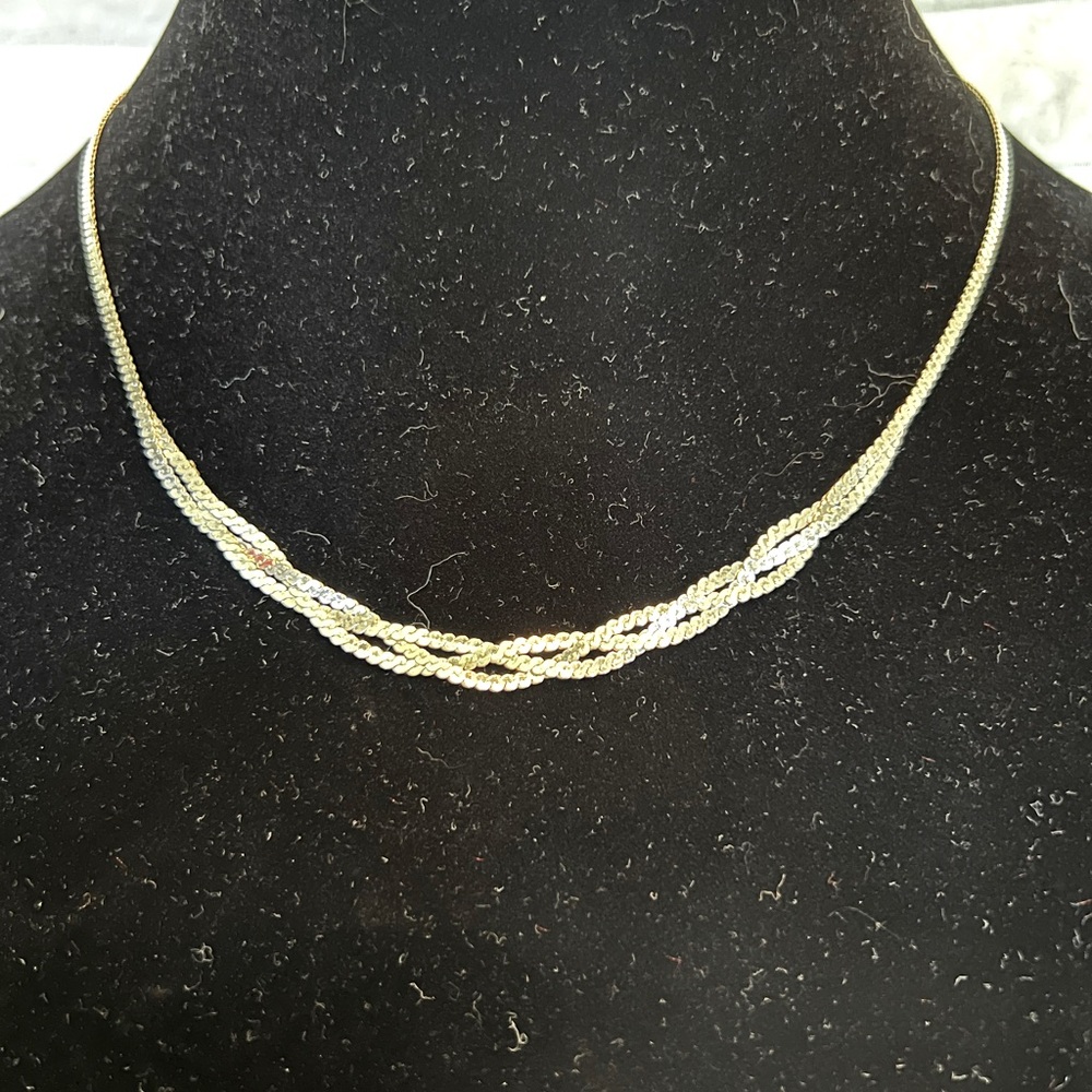 925 woven necklaces
